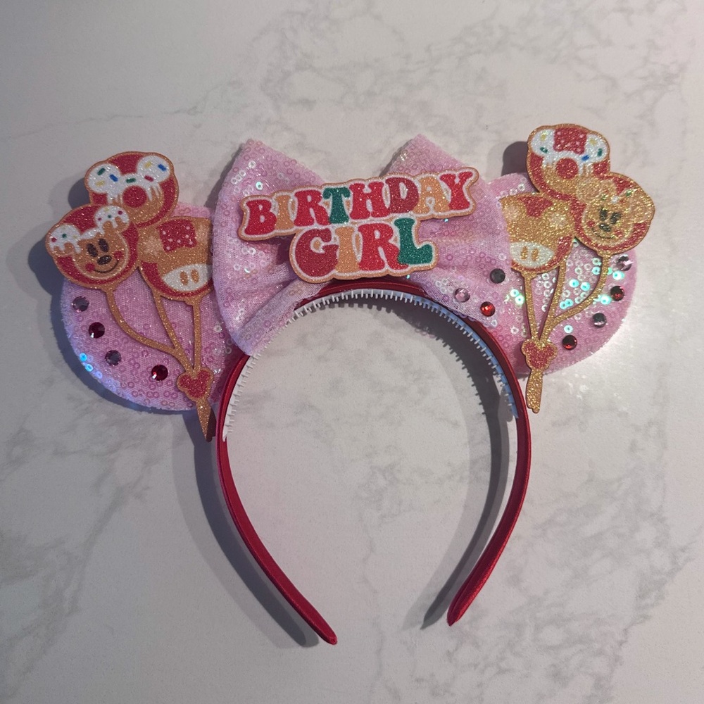 Disney Birthday Girl Minnie Mouse Headband